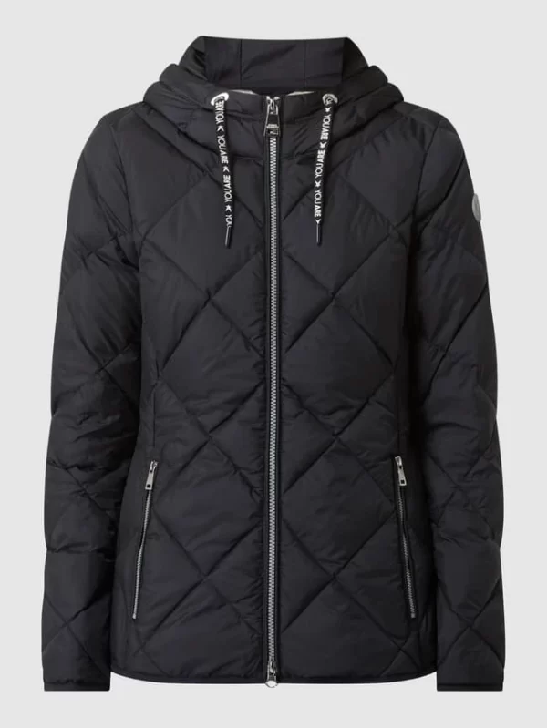 Fuchs Schmitt Light-Steppjacke Mit Kapuze – Marineblau 3