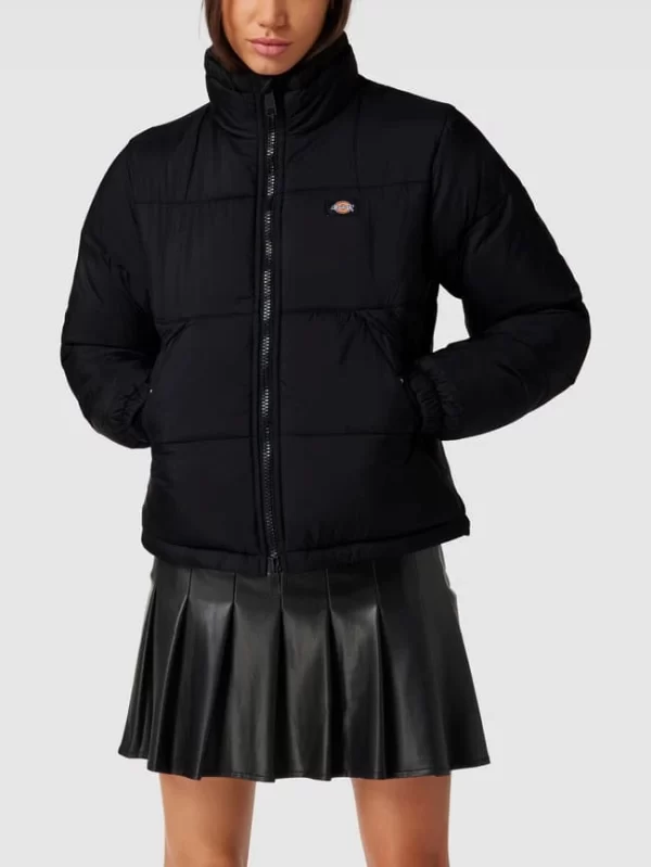 Dickies Steppjacke Mit Label-Patch Modell ‘ALATNA’ – Schwarz 5