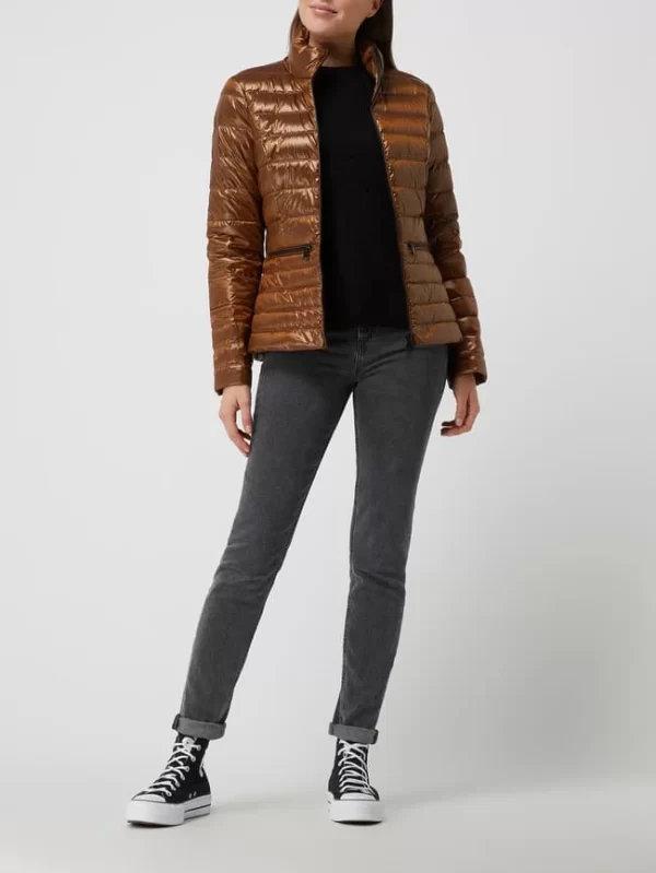 Beaumont Amsterdam Daunenjacke Mit Stehkragen – Cognac 1