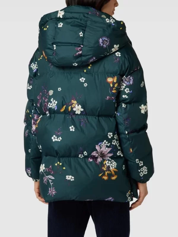 Marc O’Polo Daunenjacke Mit Floralem Muster – Dunkelgrün 6