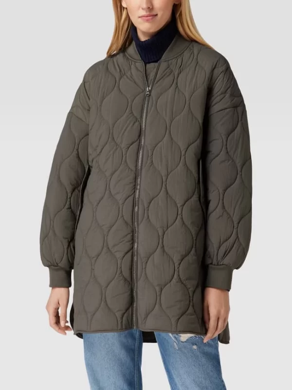 Jake*s Collection Steppjacke Mit Seitlichen Eingrifftaschen – Mittelgrau 5