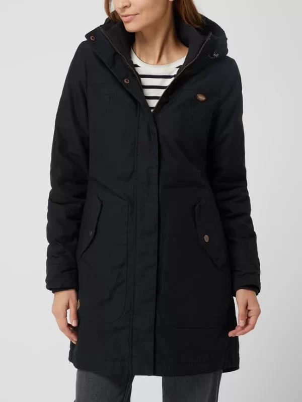 Ragwear Parka Mit Kapuze Modell ‘Jannisa’ – Schwarz 5