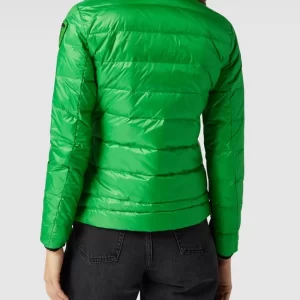 Blauer Usa Daunenjacke Mit Brand-Detail – Grün 15