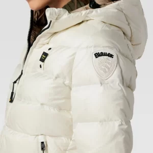 Blauer Usa Daunenjacke Mit Kapuze – Offwhite 11