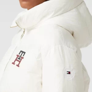 Tommy Hilfiger Daunenjacke Mit Label-Details – Ecru 11