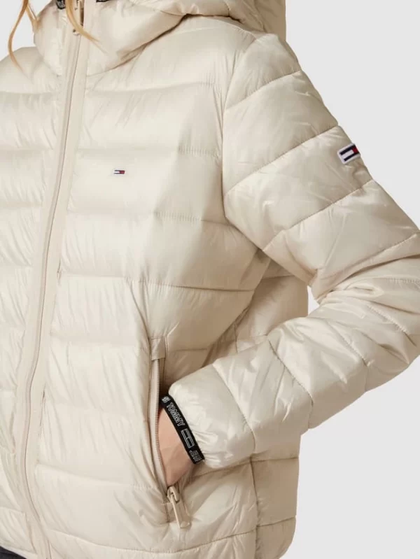 Tommy Jeans Steppjacke Mit Logo-Details – Sand 4