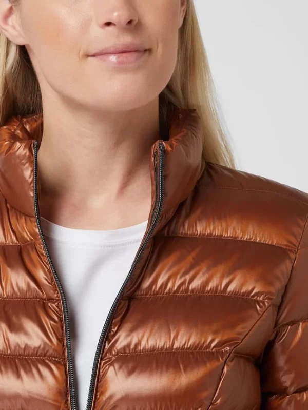 Beaumont Amsterdam Light-Daunenjacke Mit Stehkragen – Mittelbraun 4