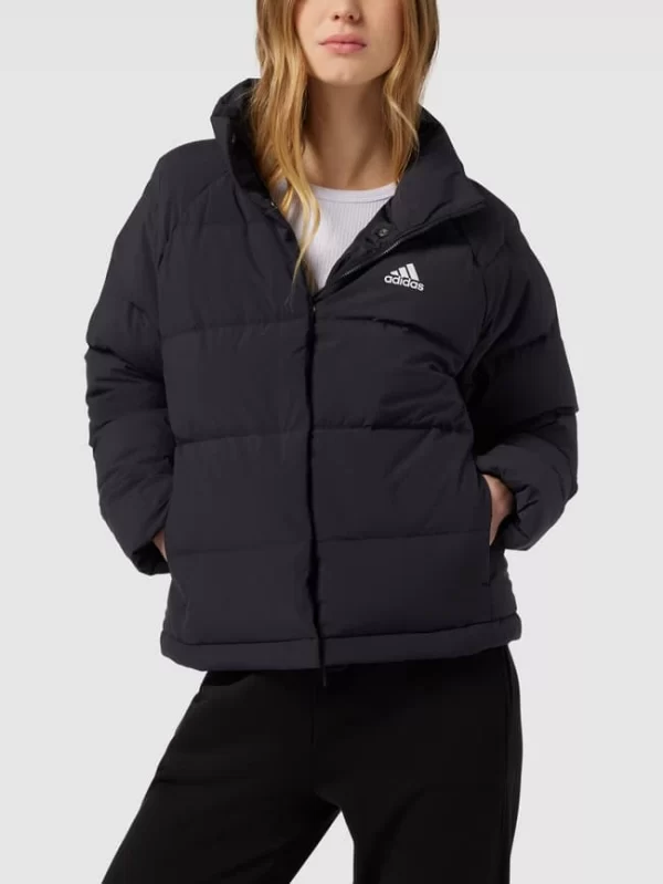 ADIDAS SPORTSWEAR Daunenjacke Mit Label-Print Modell ‘HELIONIC’ – Schwarz 5