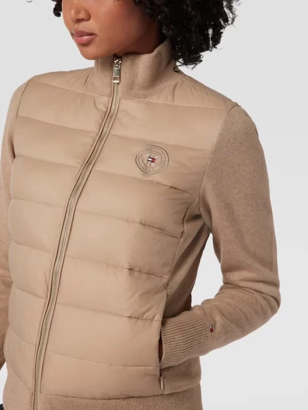 Tommy Hilfiger Steppjacke Mit Label-Stitching Modell ‘Sorona’ – Beige 4