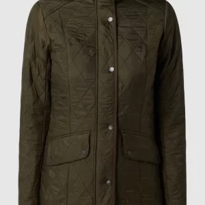 Barbour Steppjacke Mit Fleecefutter Modell ‘Cavalry’ – Olivgrün 9