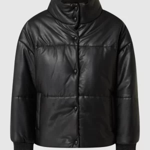 Studio AR Steppjacke Aus Leder Modell ‘Mariana’ – Schwarz 9