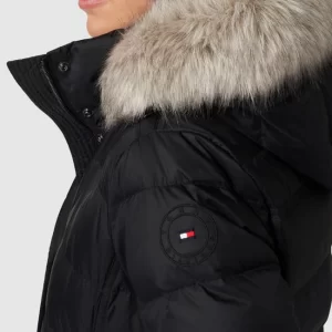 Tommy Hilfiger Daunenjacke Mit Label-Detail Modell ‘TYRA’ – Schwarz 11
