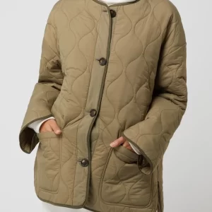 KARO KAUER EXKLUSIV Oversized Steppjacke Mit überschnittenen Schultern – Karo Kauer X P&C – Exklusiv Bei Uns – Schilf 13