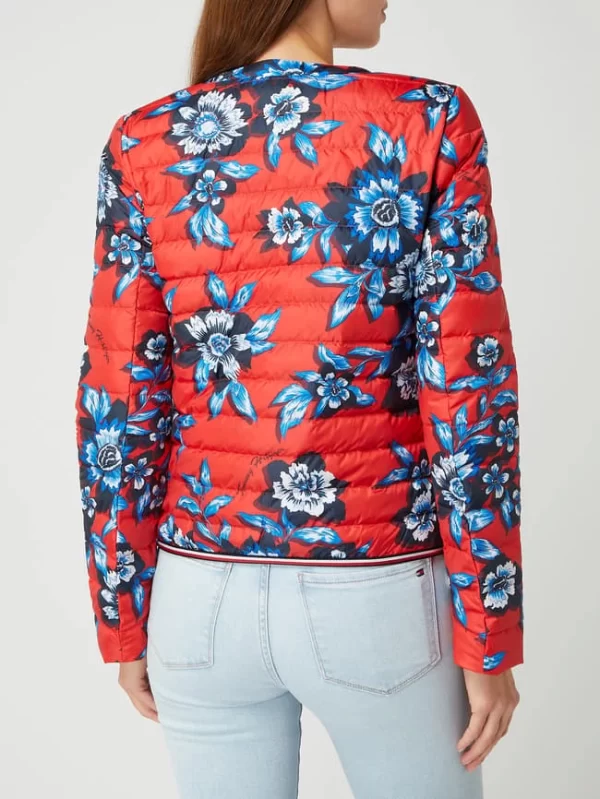 Tommy Hilfiger Daunenjacke Mit Stehkragen – Wasserabweisend – Rot 6