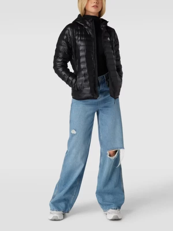 ADIDAS SPORTSWEAR Daunenjacke Mit Kapuze Modell ‘VARILITE’ – Schwarz 1