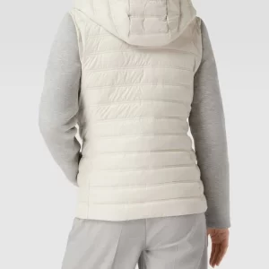Christian Berg Woman Selection Steppjacke Mit Jersey-Arm Und Kapuze – Offwhite 15