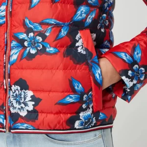 Tommy Hilfiger Daunenjacke Mit Stehkragen – Wasserabweisend – Rot 11