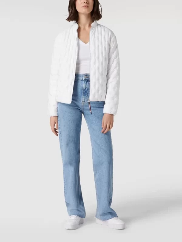 Tommy Hilfiger Daunenjacke Mit Label-Stitching – Weiß 1