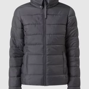Tom Tailor Steppjacke Mit Stehkragen – Anthrazit 9