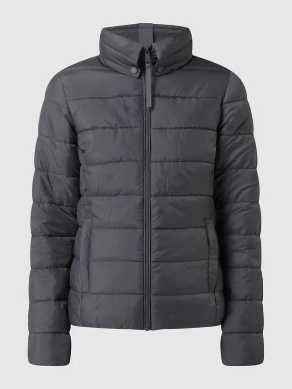 Tom Tailor Steppjacke Mit Stehkragen – Anthrazit 3