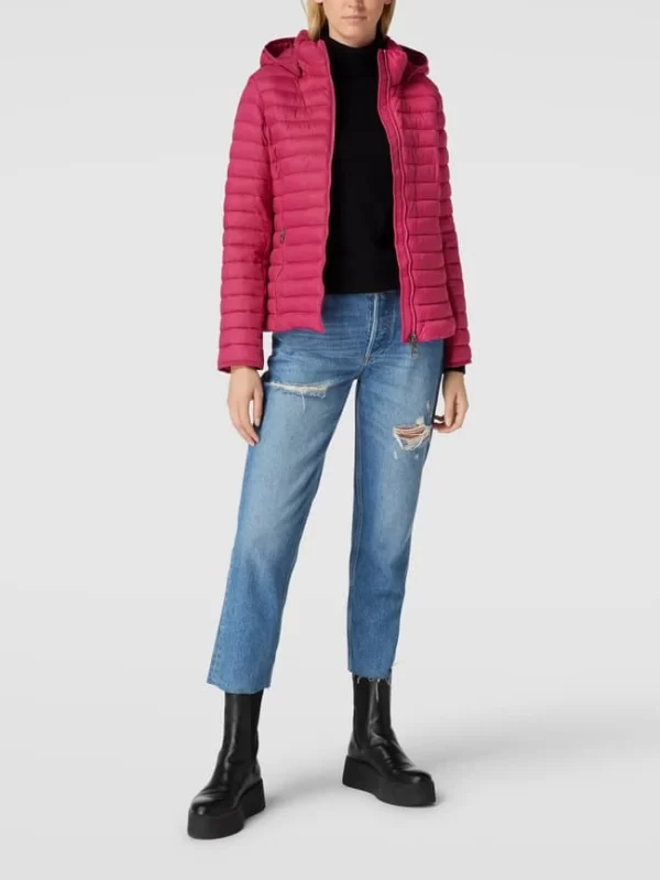 Fuchs Schmitt Steppjacke Mit Abnehmbarer Kapuze – Pink 1