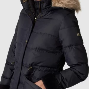 Lauren Ralph Lauren Daunenjacke Mit Label-Details – Marineblau 11