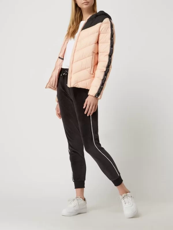 CHAMPION Steppjacke Mit Kapuze – Rosa 1