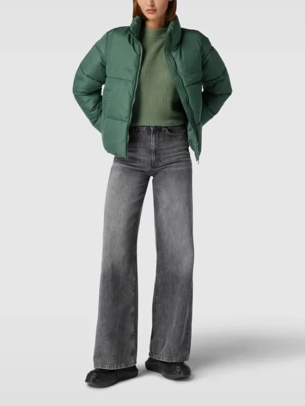 Vila Steppjacke Mit Stehkragen – Bottle 1