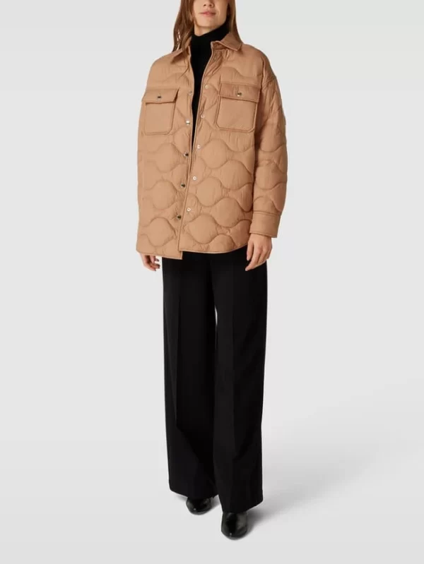 BOSS Steppjacke Mit Brusttaschen Modell ‘Palovi’ – Camel 1
