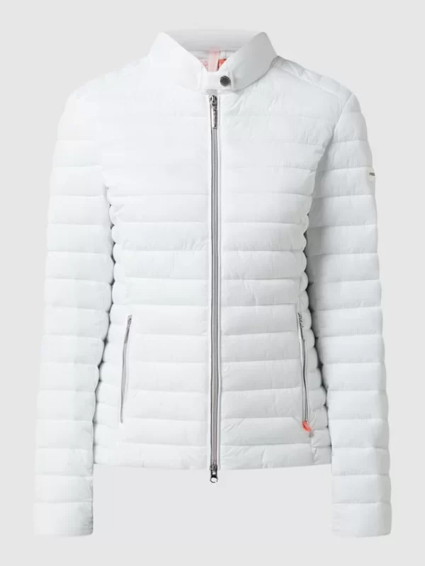 Frieda & Freddies Steppjacke Mit Reißverschlusstaschen – Offwhite 3
