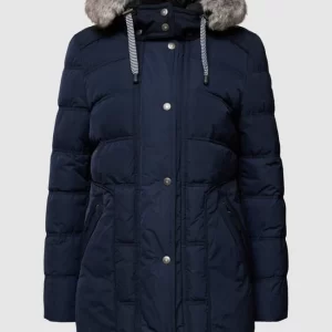 Gil Bret Steppjacke Mit Abnehmbarer Kapuze – Marineblau 9