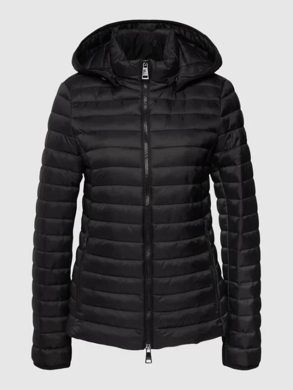Fuchs Schmitt Steppjacke Mit Label-Patch – Schwarz 3