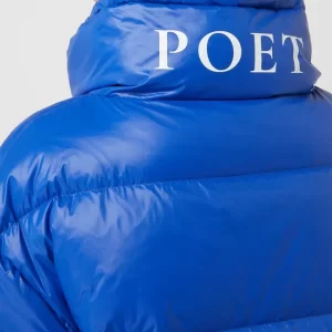 YOUNG POETS SOCIETY Daunenjacke Mit überschnittenen Schultern Modell ‘Mayla’ – Royalblau 18