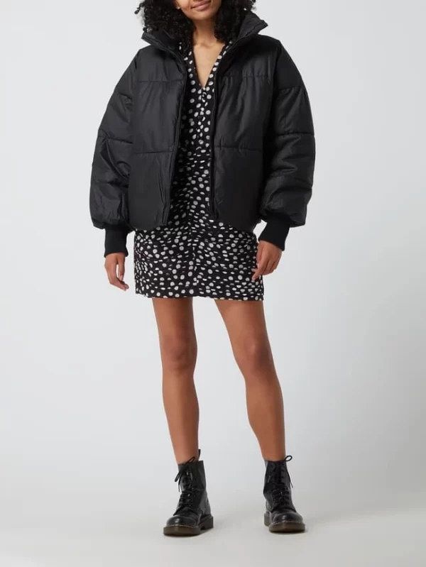 REVIEW Steppjacke Mit Wattierung – Schwarz 1