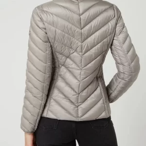 MICHAEL Michael Kors Light-Daunenjacke Mit Herausnehmbarer Kapuze – Silber 18