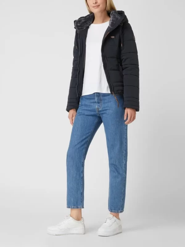 Ragwear Steppjacke Mit Kapuze Modell ‘Novaa’ – Marineblau 1