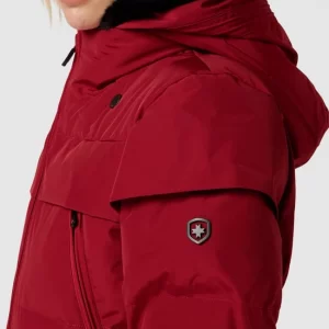 Wellensteyn Steppjacke Mit Kunstpelzkragen Modell ‘TIVANA 382’ – Dunkelrot 21