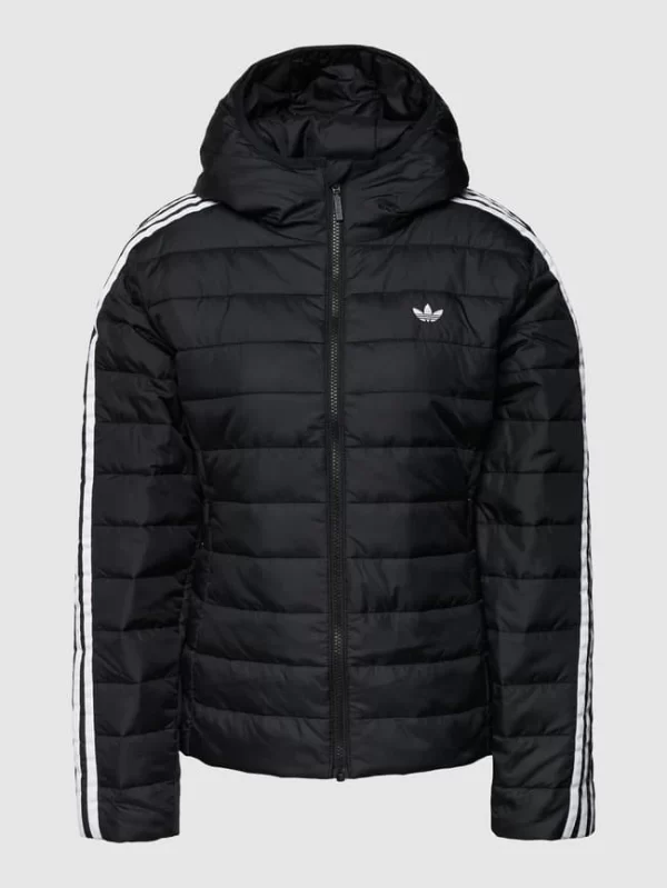 Adidas Originals Steppjacke Mit Kapuze Modell ‘SLIM JACKET’ – Schwarz 3