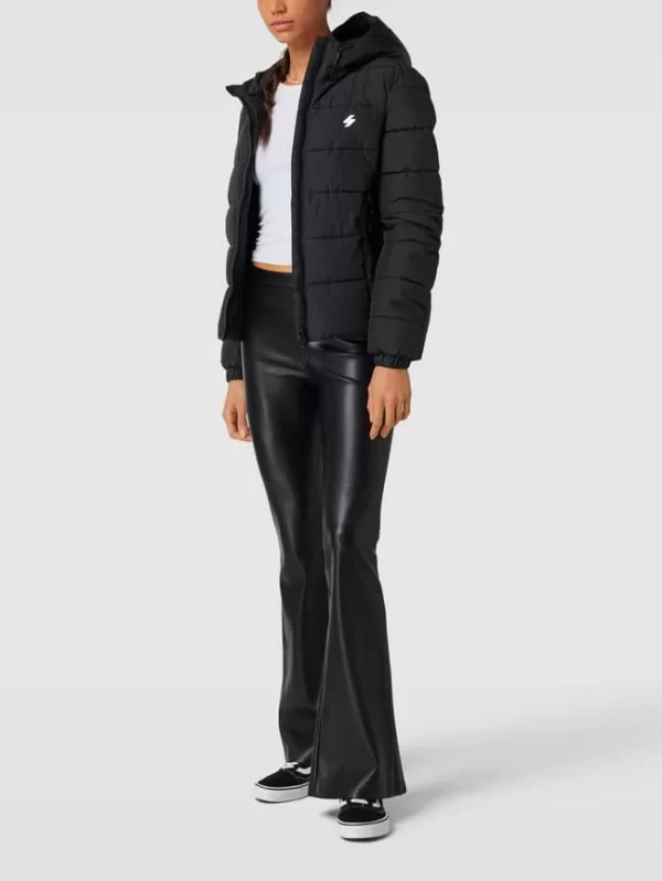 Superdry Steppjacke Mit Label-Stitching Modell ‘SPIRIT’ – Schwarz 1