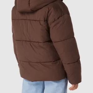 REVIEW Steppjacke Mit Kapuze – Schlamm 15