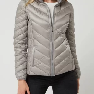 MICHAEL Michael Kors Light-Daunenjacke Mit Herausnehmbarer Kapuze – Silber 14