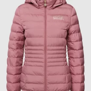EA7 Emporio Armani Steppjacke Mit Label-Print Modell ‘GIUBBOTTO’ – Rosa 9