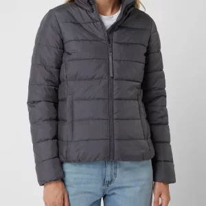 Tom Tailor Steppjacke Mit Stehkragen – Anthrazit 13
