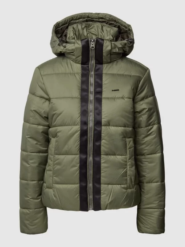 G-Star Raw Steppjacke Mit Label-Patch Modell ‘Meefic’ – Grün 3