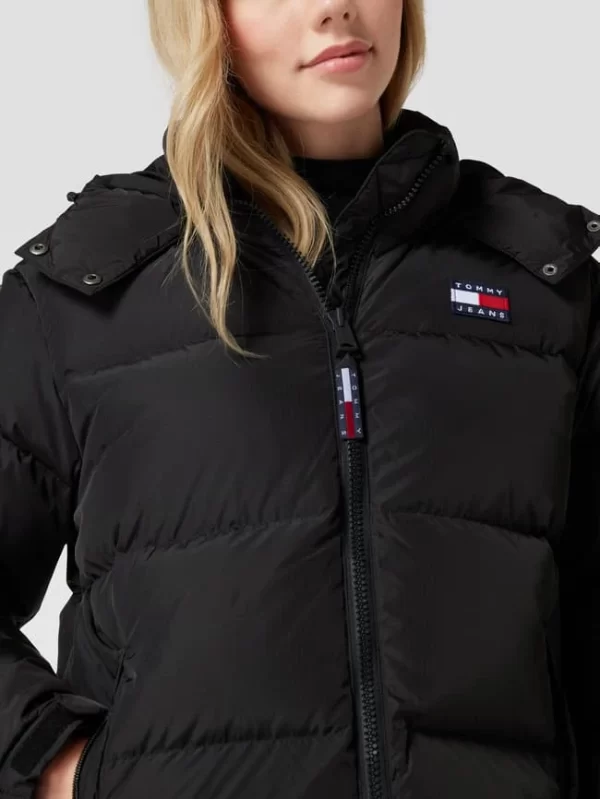 Tommy Jeans Daunenjacke Mit Label-Patch Modell ‘Alaska’ – Schwarz 4