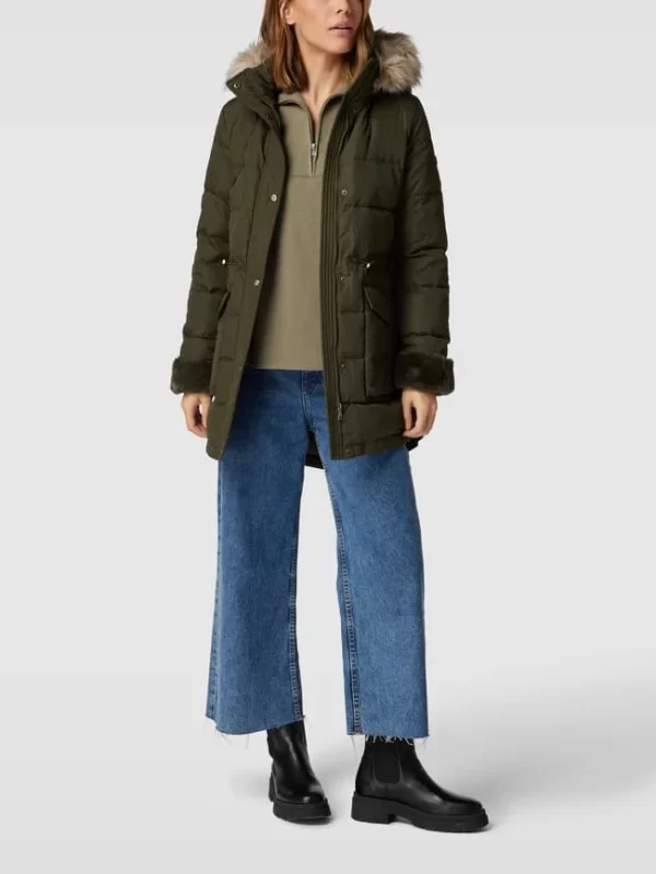Lauren Ralph Lauren Daunenjacke Mit Label-Details – Olivgrün 1