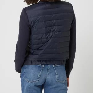 S.Oliver BLACK LABEL Daunenjacke Mit Stehkragen – Marineblau 15