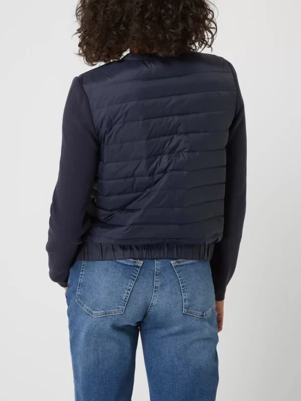 S.Oliver BLACK LABEL Daunenjacke Mit Stehkragen – Marineblau 6