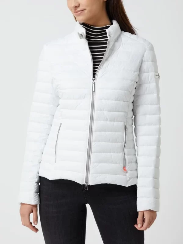 Frieda & Freddies Steppjacke Mit Reißverschlusstaschen – Offwhite 5