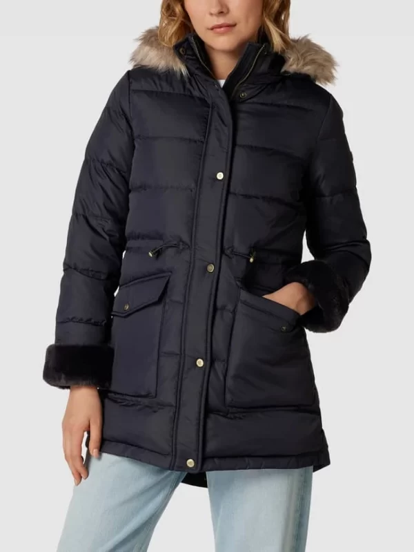 Lauren Ralph Lauren Daunenjacke Mit Label-Details – Marineblau 5